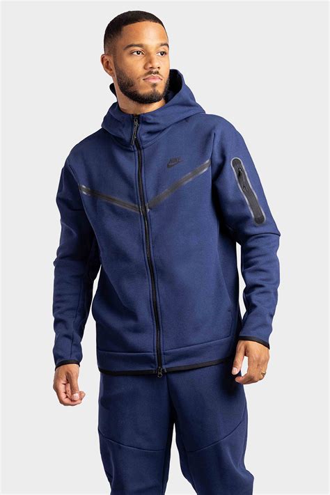 nike tech fleece donkerblauw|nike tech fleece.